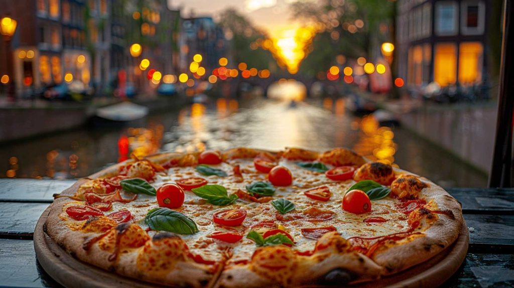 Pizzaboot Amsterdam
